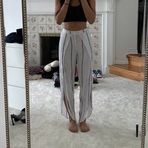 Anthropologie x Faithfull the Brand striped nautical/beach pants